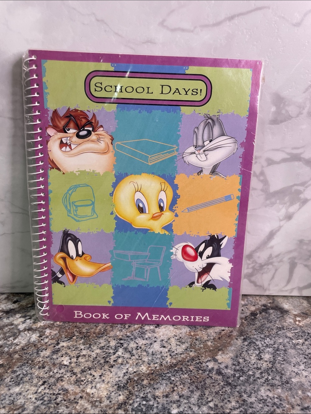 Vintage 1998 Looney Tunes School Days